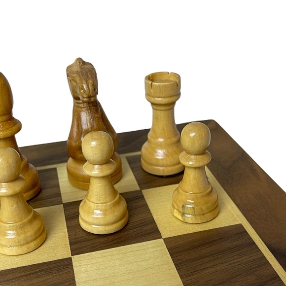 Excalibur Artisan Games Premium Grade Deluxe Wooden Wood Chess Set 3.25” King - Picture 15 of 16